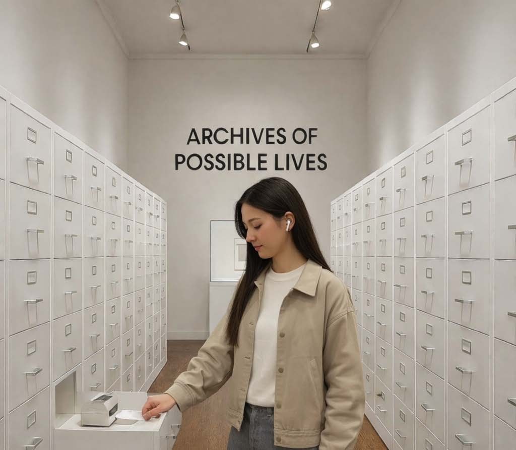 Archives of Possible Lives installation