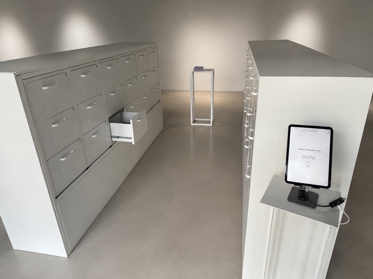 Archive of Possible Lives installation
