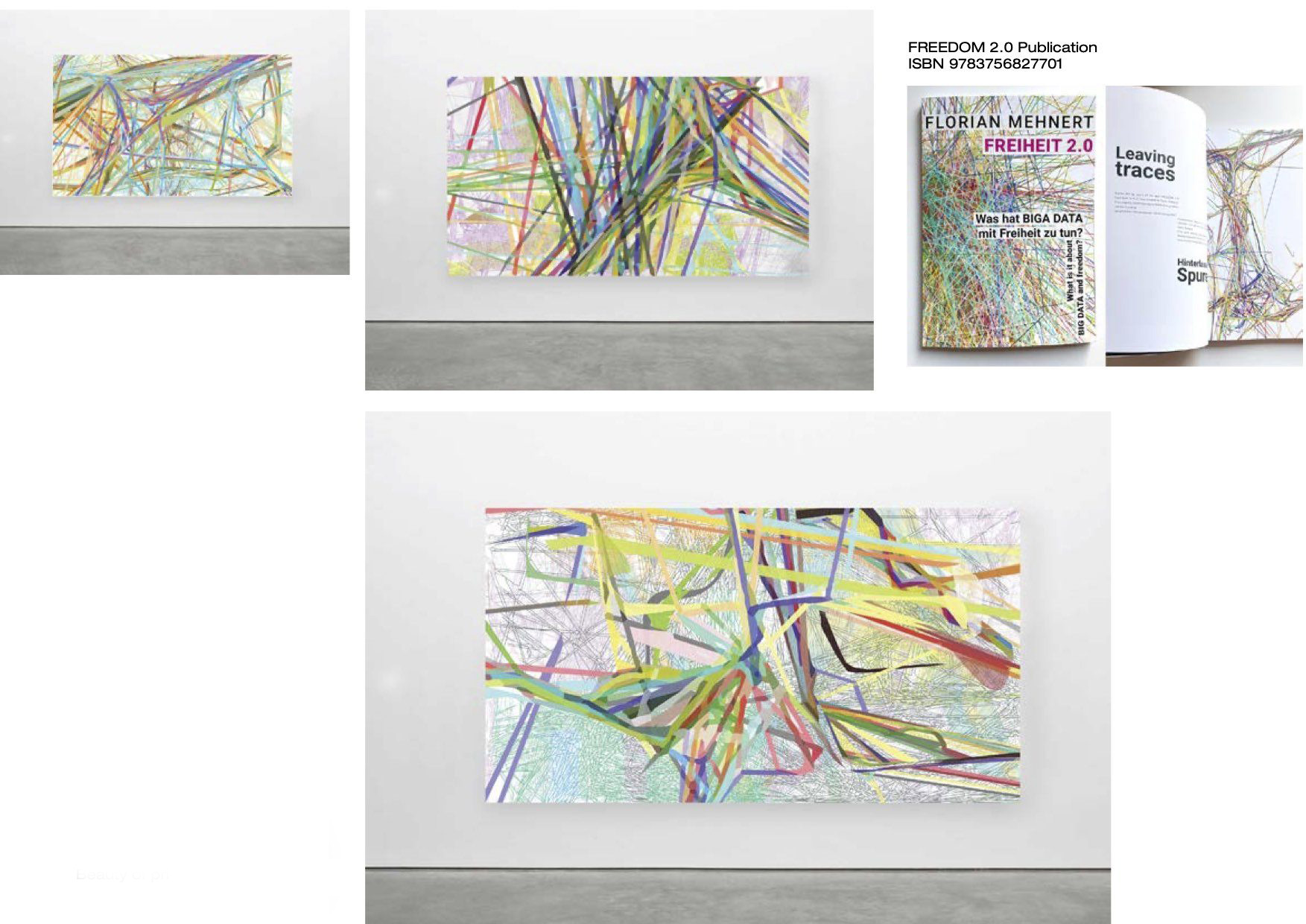 Florian Mehnert, Beauty of Privacy installation view