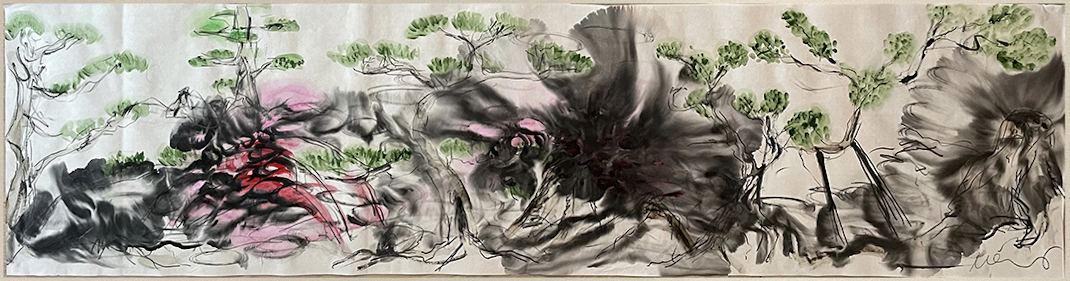 Florian Mehnert, work on China paper, header view