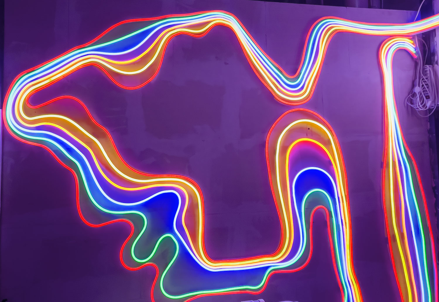 Light Drawings, LOST permanent installation