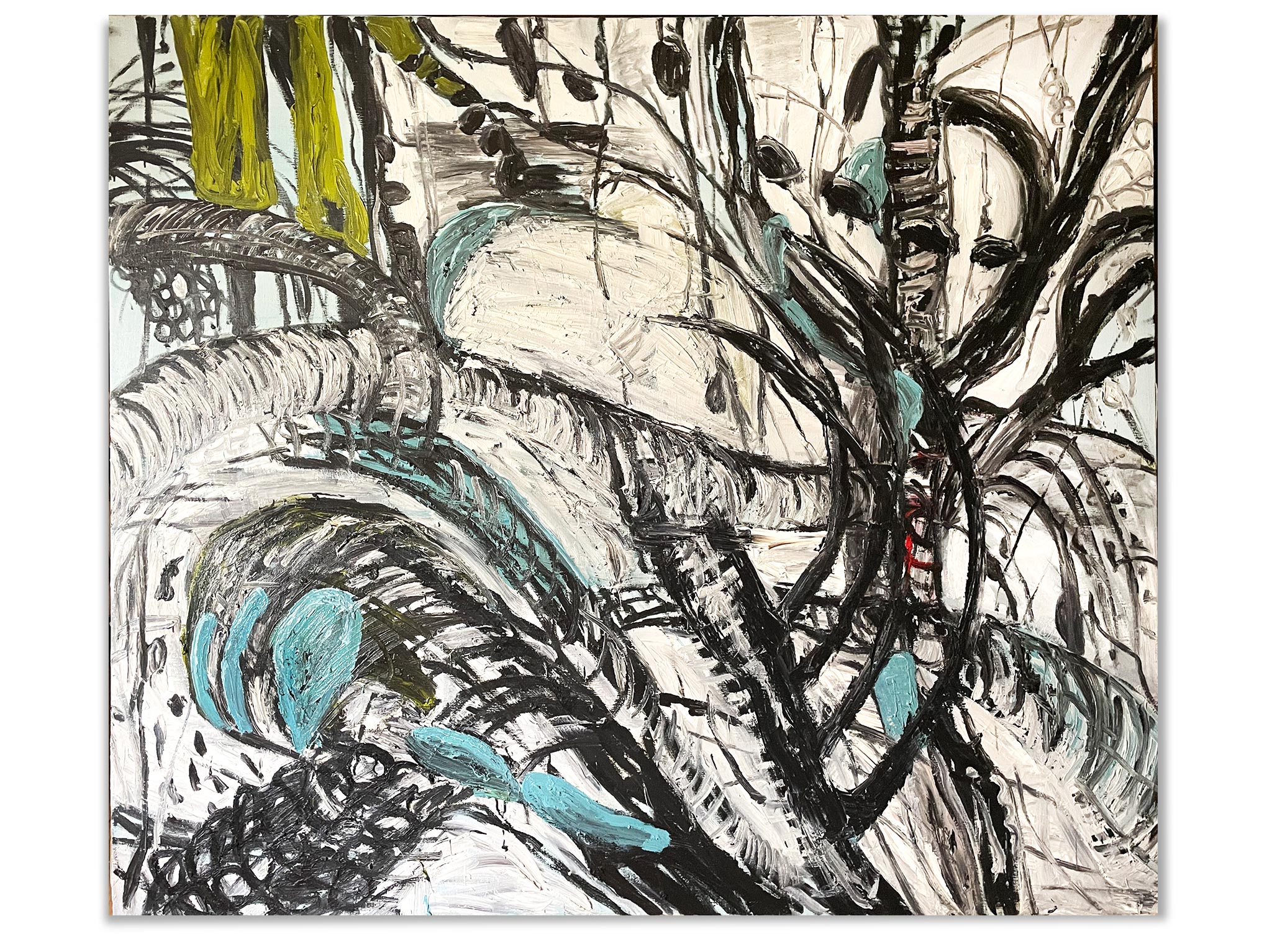 La Mer II, Oil on canvas, 180 x 160 cm, 2011